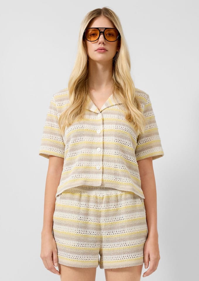 s.Oliver -qs Pullover Yellow Size: M | Button-Down Shirts Outlet | Dames | Geel