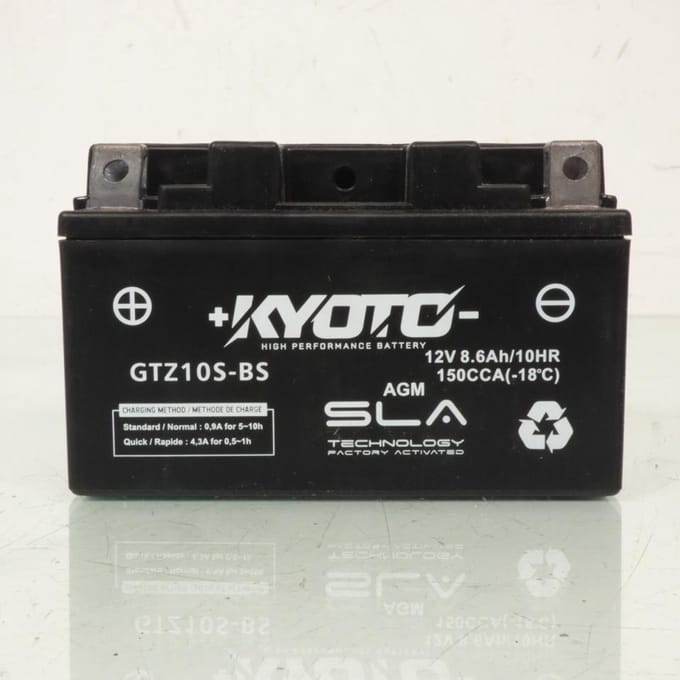 Batterie SLA Kyoto pour Scooter Sym 125 VS E2 E3 2006 à 2015 Neuf