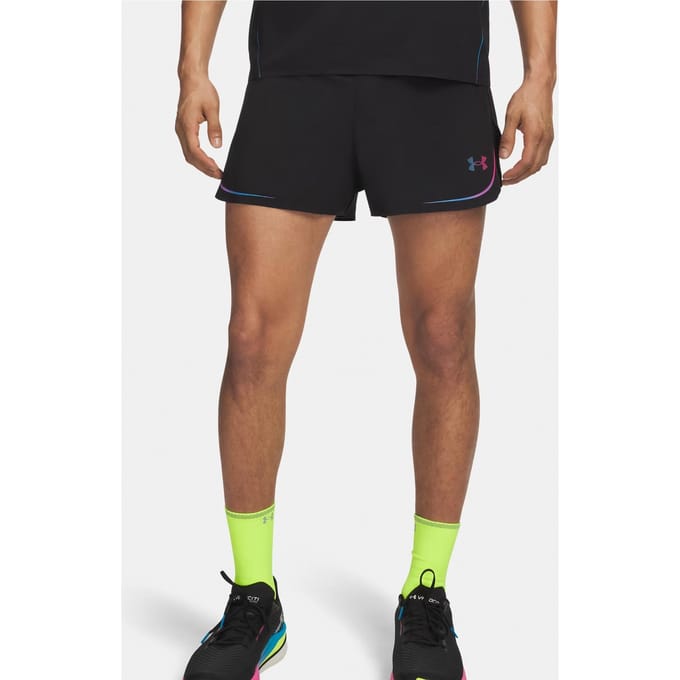 Under Armour Velociti Elite  Hardloopshorts Heren-zwart, pink