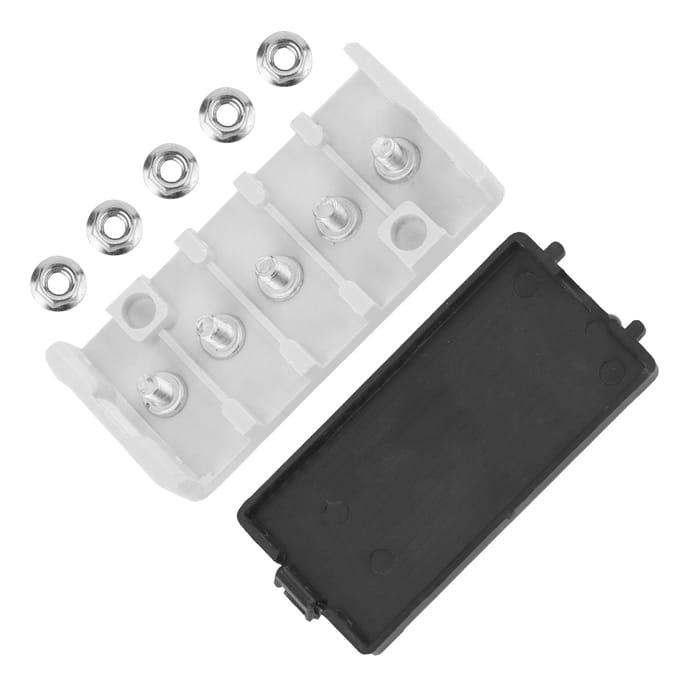 Elektrische Fiets Junction Box 5 Polig Fiets Draad Connector Junction Box voor E-bike white