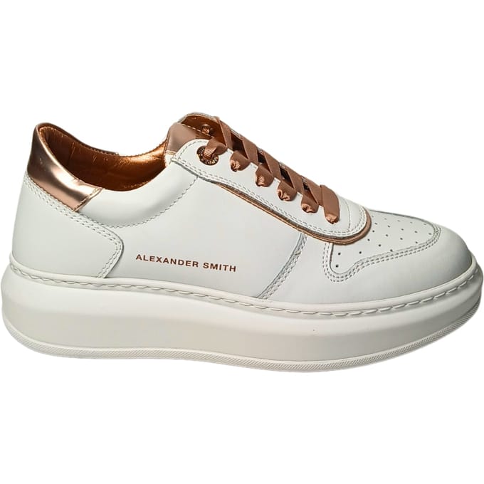 Damesschoenen Alexander Smith Cambridge vrouw wit koper
