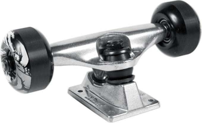 Slant Darkstar Truck Wheel combo Raw 5.25 set van 2