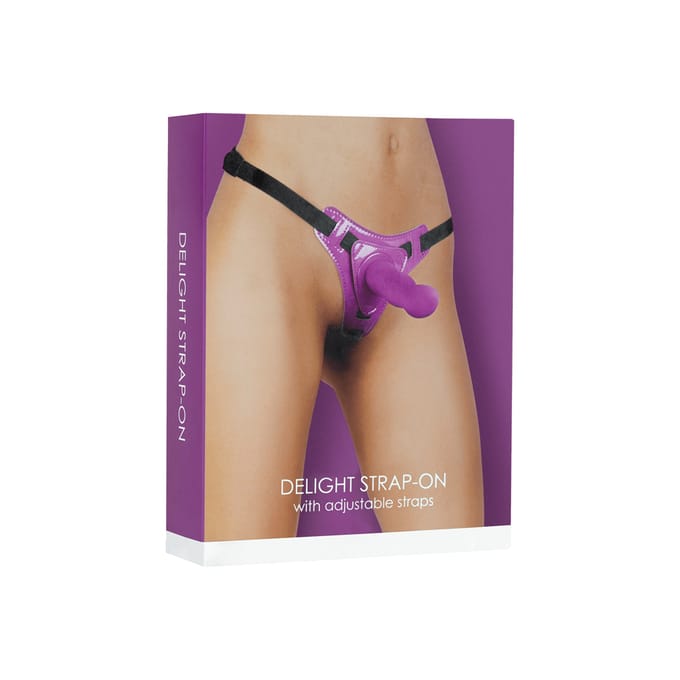 Strap-On met schroef  draad van siliconen, 12,7 cm