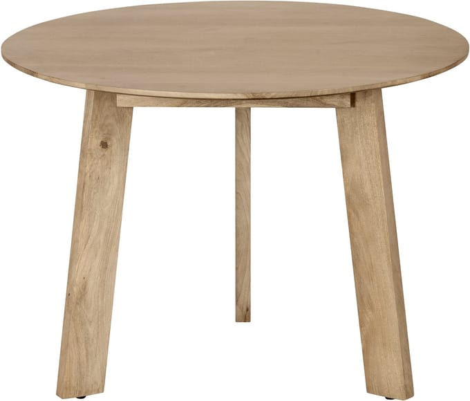 Lewis & Loft Eettafel Lien - FSC®-gecertificeerd mangohout - Rond - ø105 cm - Naturel