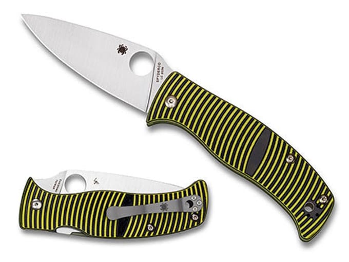 Spyderco Zakmes Caribbean Yellow LC200N PE