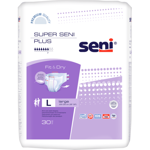 Seni Super Plus Large - 3 pakken van 30 stuks
