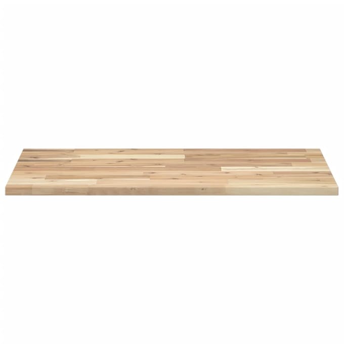 vidaXL - Bureaublad - 80x50x2 - cm - onbehandeld - massief - acaciahout