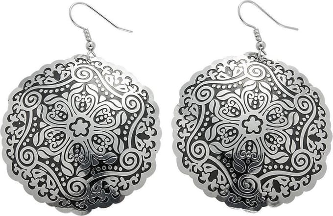 Behave - Oorhangers dames boho chic cirkelmotief - Festivalstijl