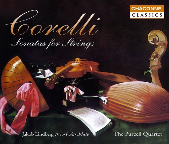 Jakob Lindberg, Purcell Quartet - Corelli: Complete String Sonatas (4 CD) (Remastered)