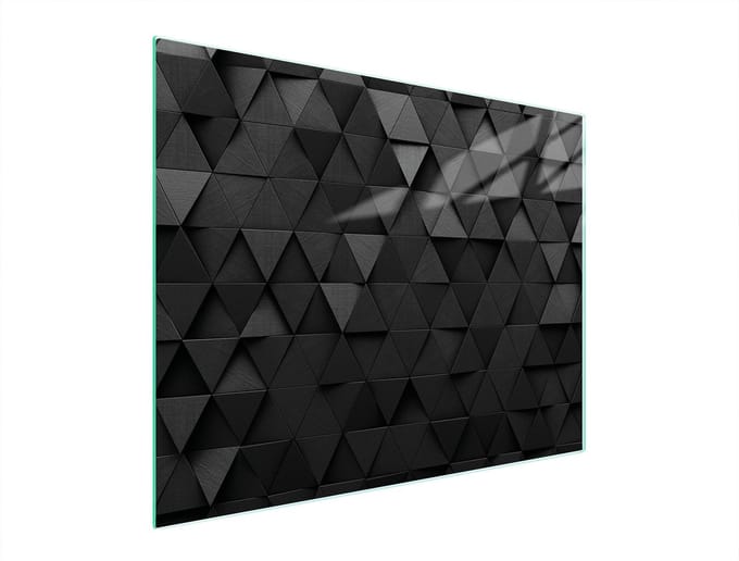 TMK ArtDeko - Snijplank - 52x40 cm - Zwart - Glas