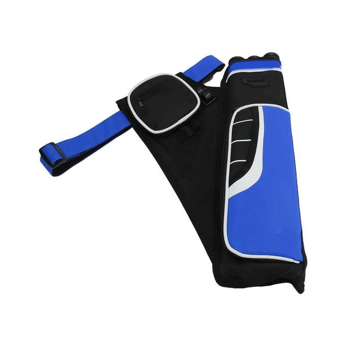 Boog en Pijl Pot Multidirectionele Opberging Draagbare Boogschiet Pijl Houder Tas voor Jacht Blauw