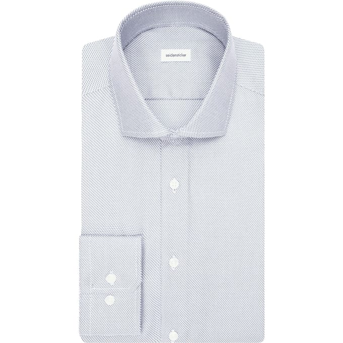 Seidensticker Business Shirt Spread Kent - Regular Fit - Light Sage Green - maat XL