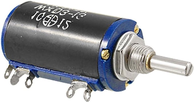 Draaipotentiometer - Variabele Weerstand - Instelling Circuit - Multiturn Draadgewonden - 4.7K Ohm - Normaal