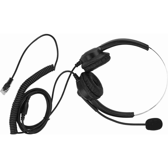 Casque d'appel à son sans perte Oreillettes rotatives à 330 degrés Casque d'appel Type 1