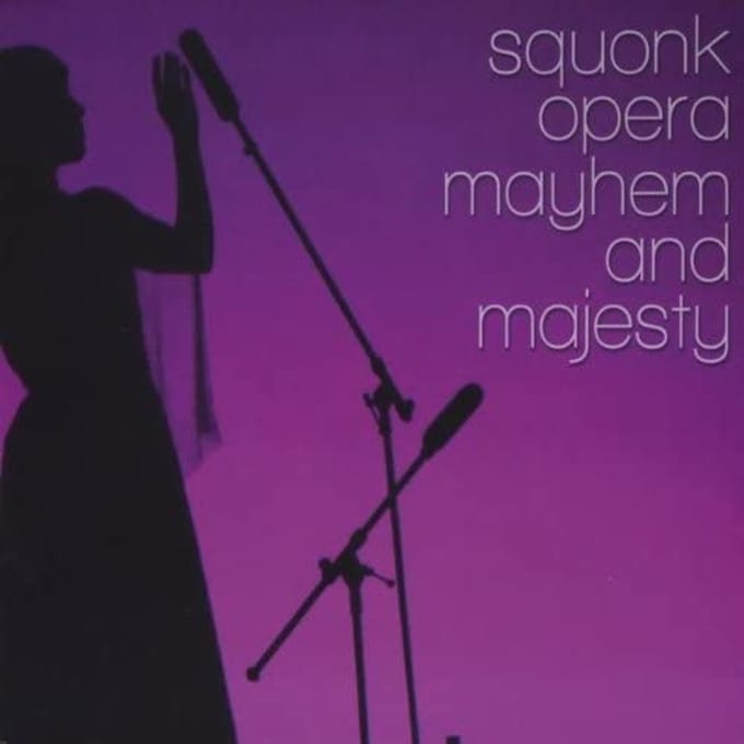 CD SQUONK OPERA - Mayhem & Majesty Niet Japan Klassiek Gebruikt blue