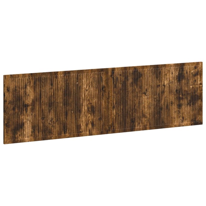 vidaXL - Wandgemonteerd - Hoofdbord - EDE - Gerookt - eiken - Bewerkt - hout
