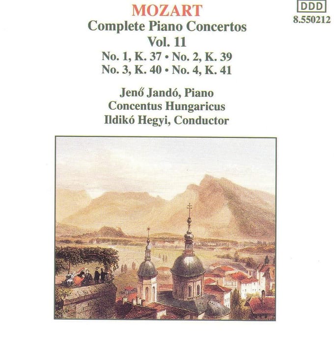 Jeno Jandó - Mozart: Piano Concertos 11 (CD)