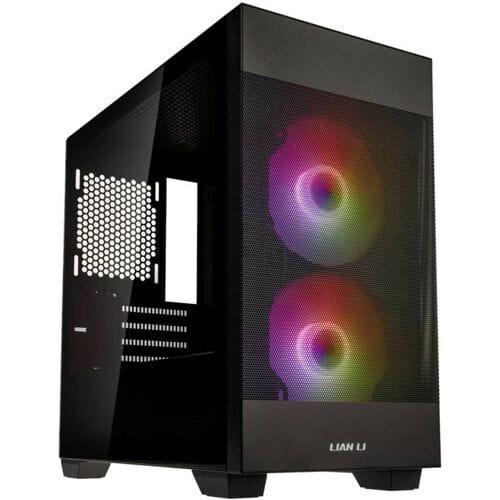 Lian Li LANCOOL 205M Mesh - Black - Case - Miditower - Zwart