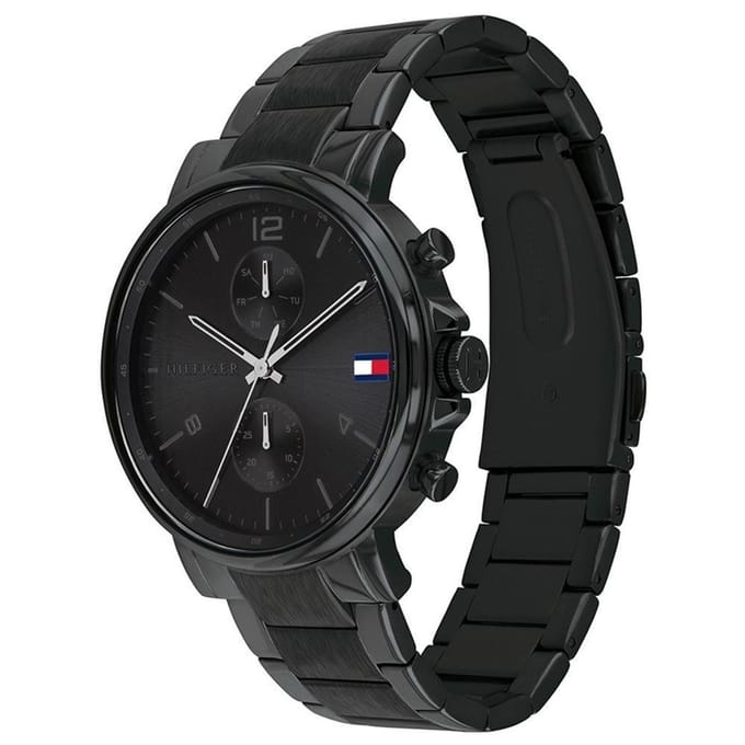 Tommy Hilfiger 1710414 Herenhorloge 44mm zwart
