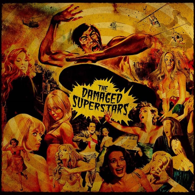 The Damaged Superstars - Now Scream (10" LP)