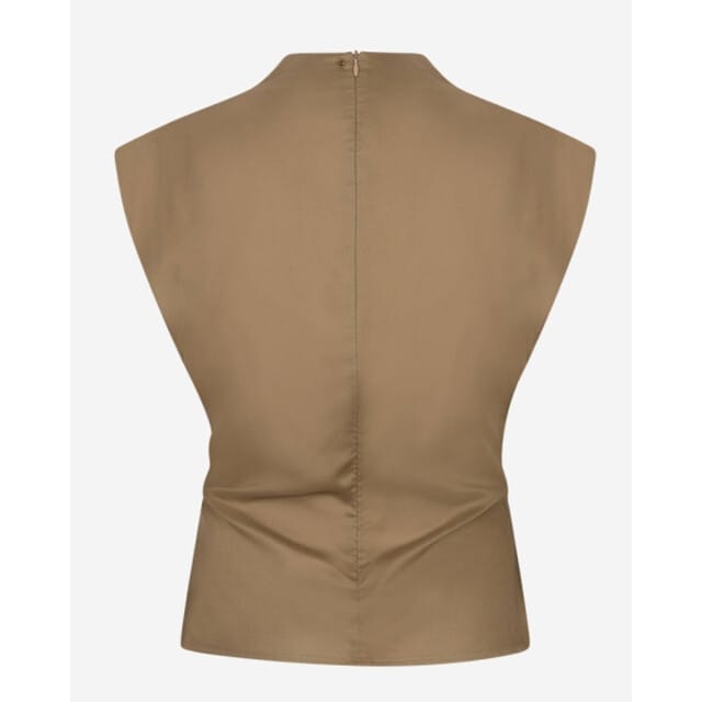 Ibana Tavir Dames - Topjes - Camel - Maat 38
