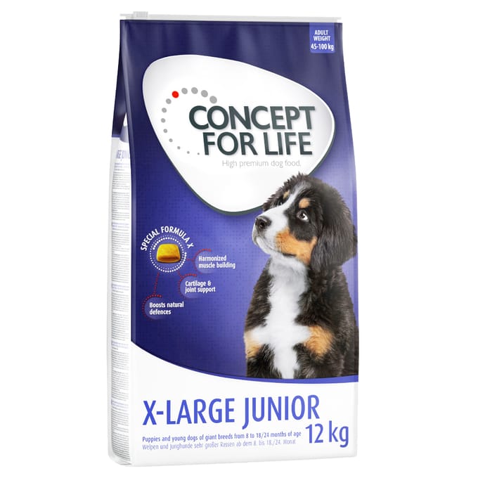 2x12kg X-Large Junior Concept for Life Hondenvoer droog