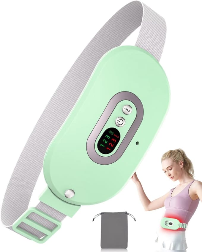 Core® Warmtekussen oplaadbaar - Warmtekussen - Warmtekussen elektrisch - Groen - 20x 12x 6cm; 160 g