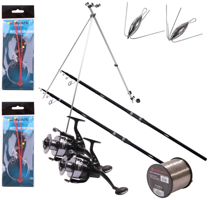 Ultimate BeachForce Tele Set 3.90m (100-200g) - Zeevis Set