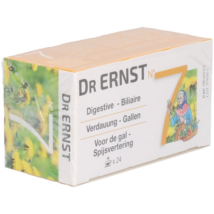 Dr Ernst Thee Nr. 7 Gal & Spijsvertering 24 Filterzakje