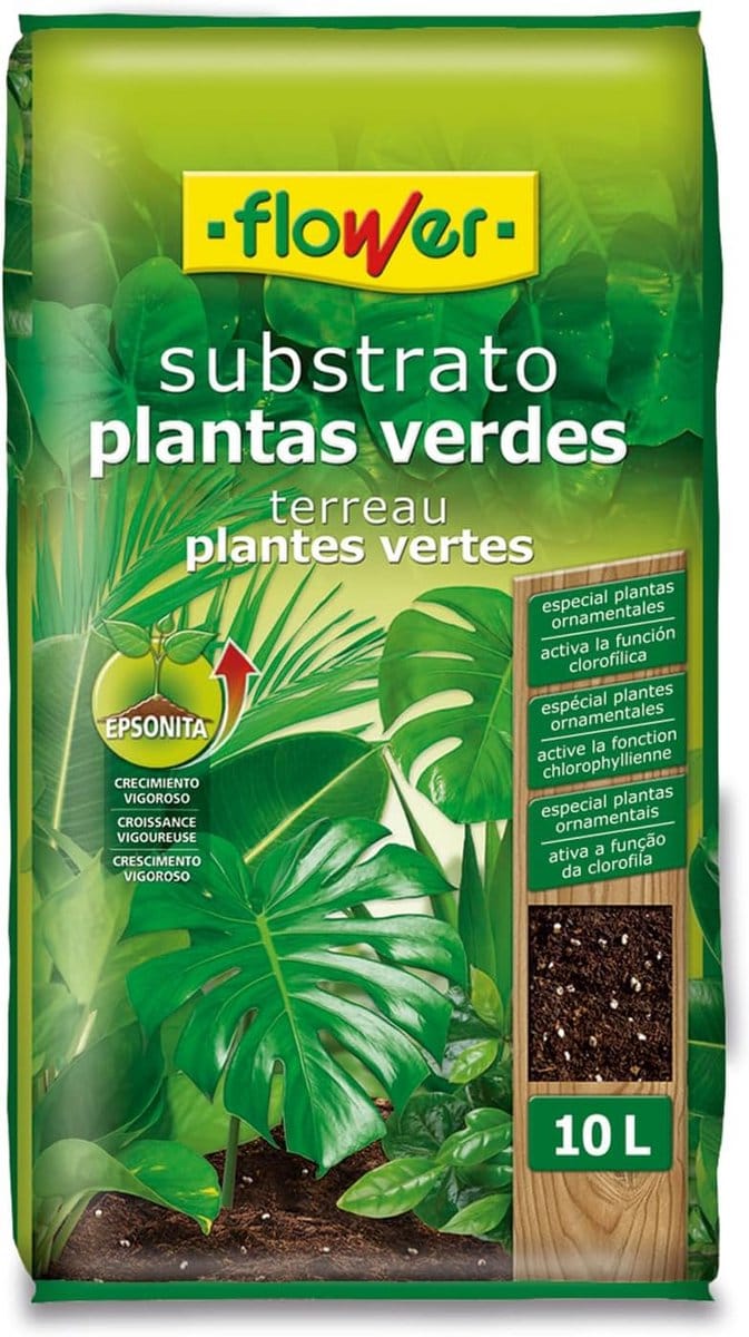 Potgrond voor Groene Planten - 10 Liter Universele Aarde