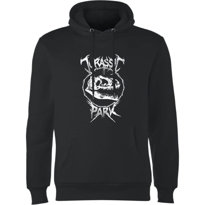 Jurassic Park T-Rex Bones Hoodie - Zwart - L