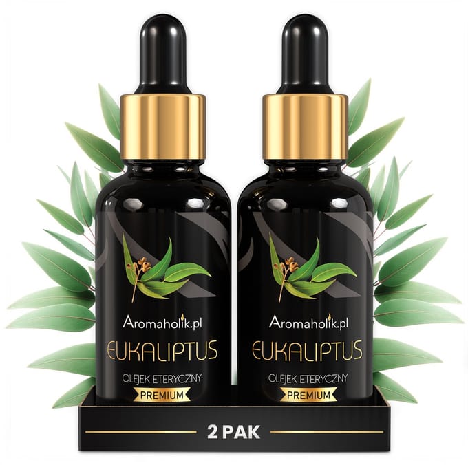 Aromaholik - Eucalyptusolie - Etherische Olie Set - 2x30 ml - Hooggeconcentreerd
