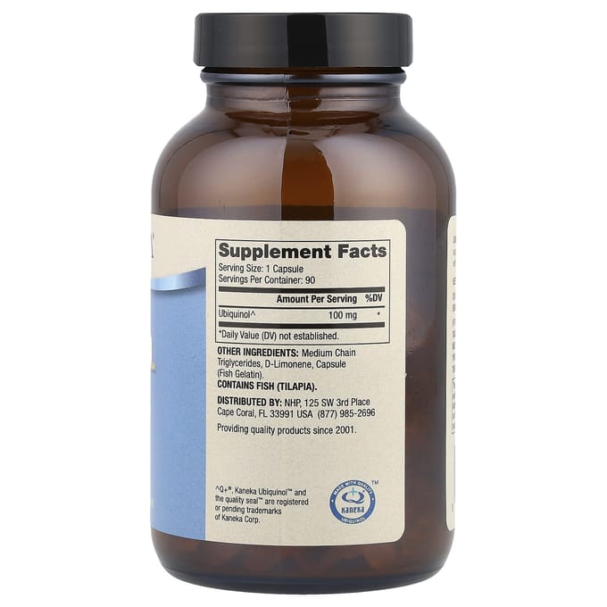 Dr. Mercola - Ubiquinol - 100 mg - 90 capsules