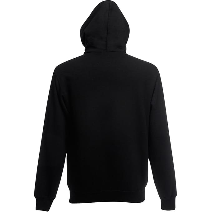 Fruit Of The Loom Kinderen / Kinder Unisex Sweatshirt met capuchon (Zwart)