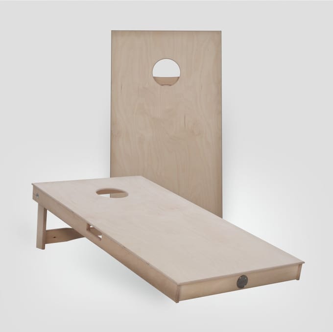 Original Cornhole Set - 120 x 60 cm (100% berken multiplex - inclusief cornhole bags / zakjes)