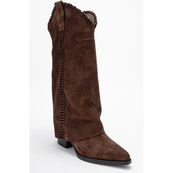Clementina Leren Western Boot (Dames)