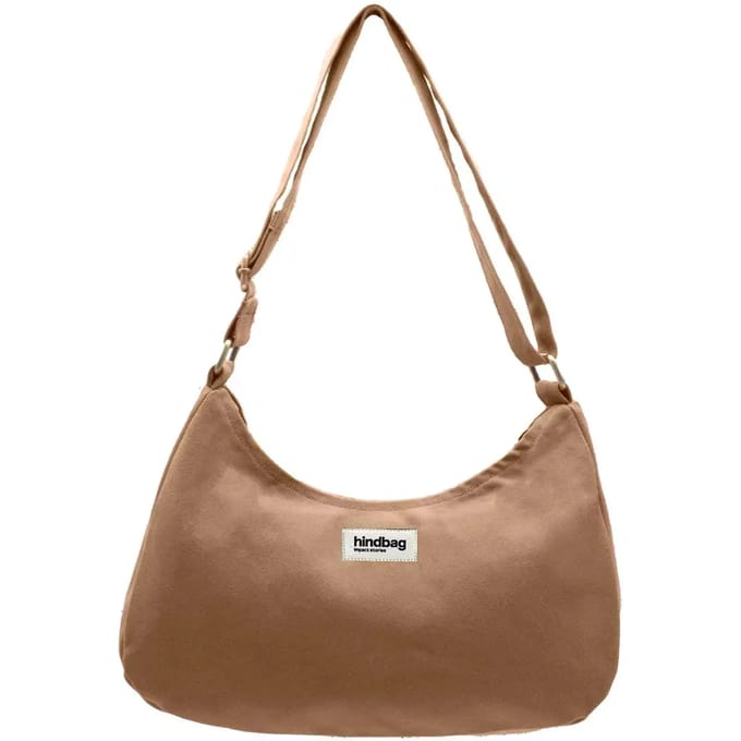 Hindbag handtas Rosa - Kaneel - Biologisch GOTS-katoen