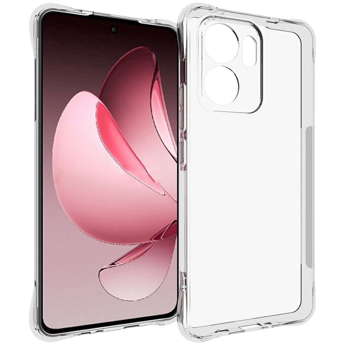 CaseBody Oppo Reno13 F 5G Shockproof Hoesje Transparant