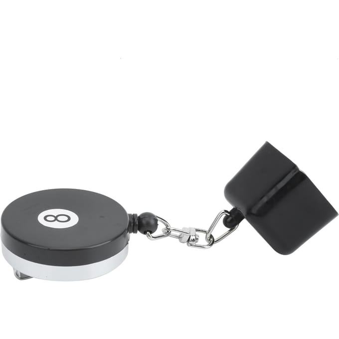 Porte-craie pour queue de billard, snooker, pool avec clip de ceinture, rétractable, accessoires de table de billard gray