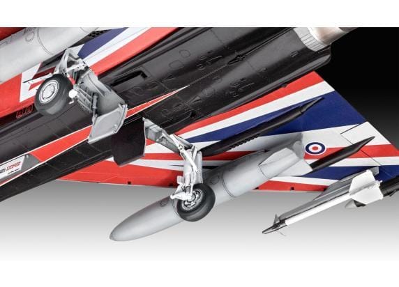 Revell Modelbouwpakket Militaire voertuigen - 03820 Eurofighter Typhoon - Black Jack Plastic - 1:48 - Modelbouw