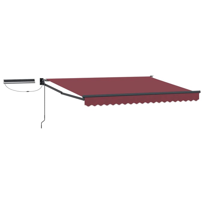 vidaXL - Elektrisch - Uitschuifbare - Zonneluifel - 3 - x - 2,5 - m