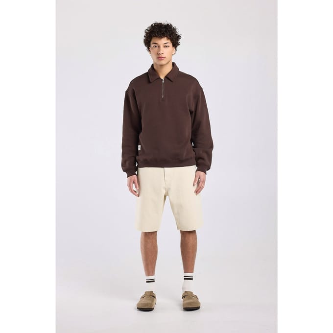 America Today Sood Half Zip Mud Taglia: XL | Maglie a manica lunga Outlet | Uomo