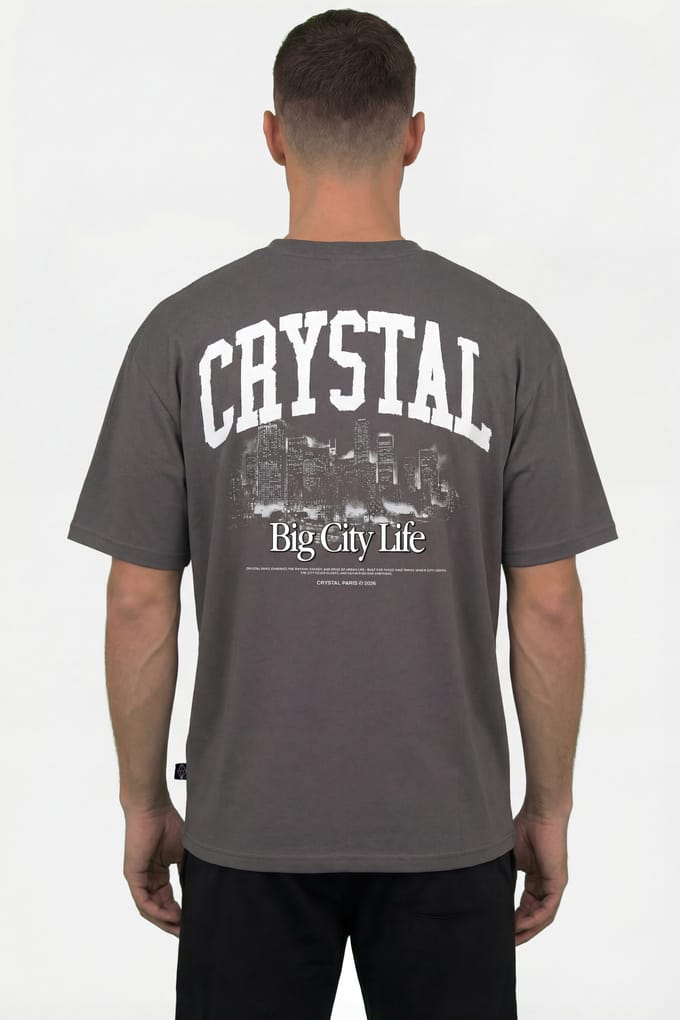 Crystal Paris Oversized T-shirt Big City
