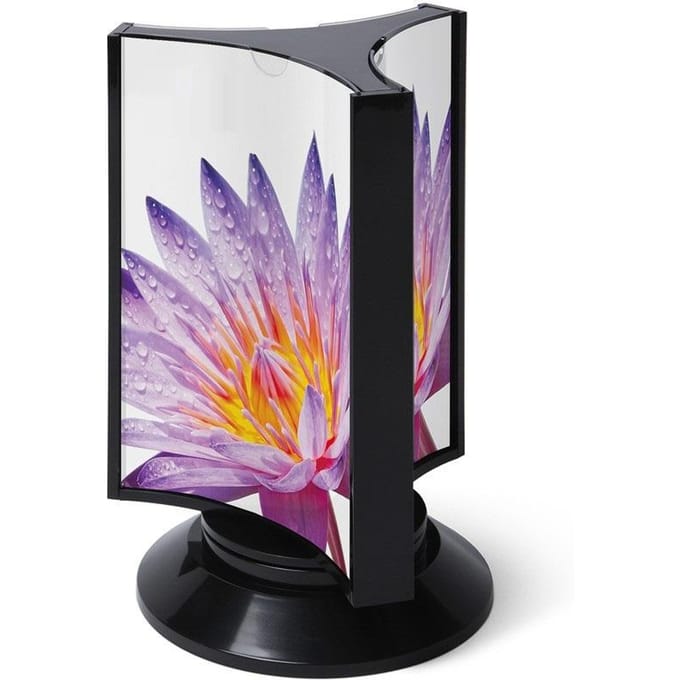 Support de menu SCRITTO DL à trois côtés