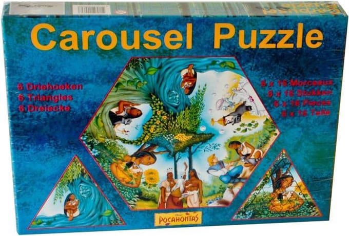 Pocahontas Carousel puzzel - 8711597409603