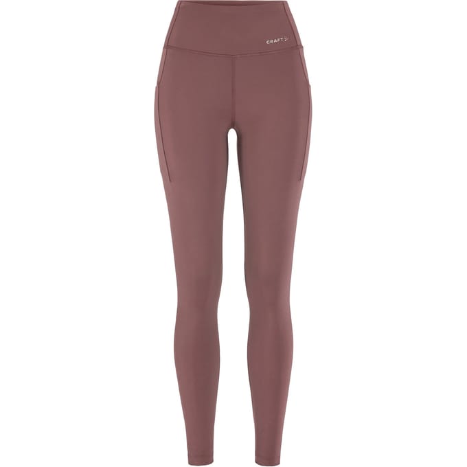 CRAFT ESSENCE TIGHTS 3 W Dames Sportlegging - FLINT