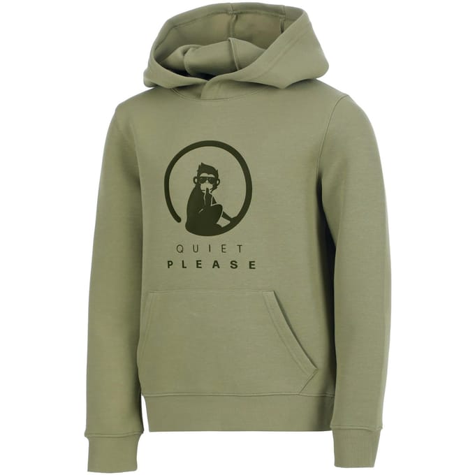 Quiet Please Memories Baseline Logo Sweater met capuchon Jongens