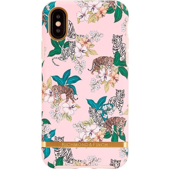 Richmond & Finch Roze Tijger Mobiel Cover - iPhone X/XS