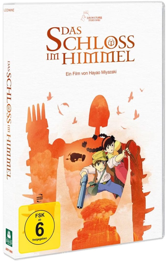 Leonine Das Schloss im Himmel (White Edition) DVD Duits, Japans