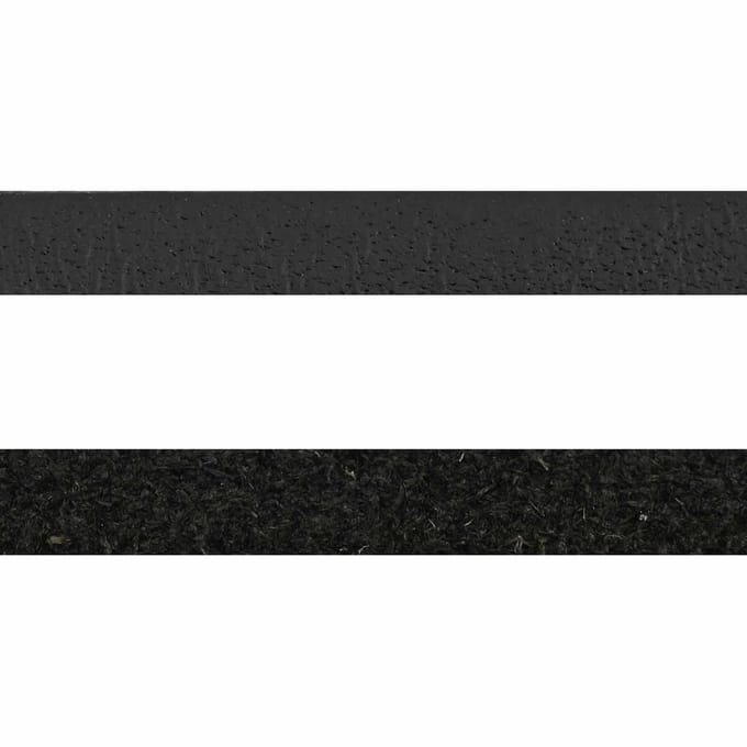 vidaXL - Leren - riem - 1 - Zwart - 200 - x - 0,4 - cm - Leer